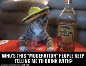 drinking with moderation