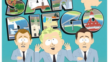Still from South Park song "Jackin' It In San Diego"
